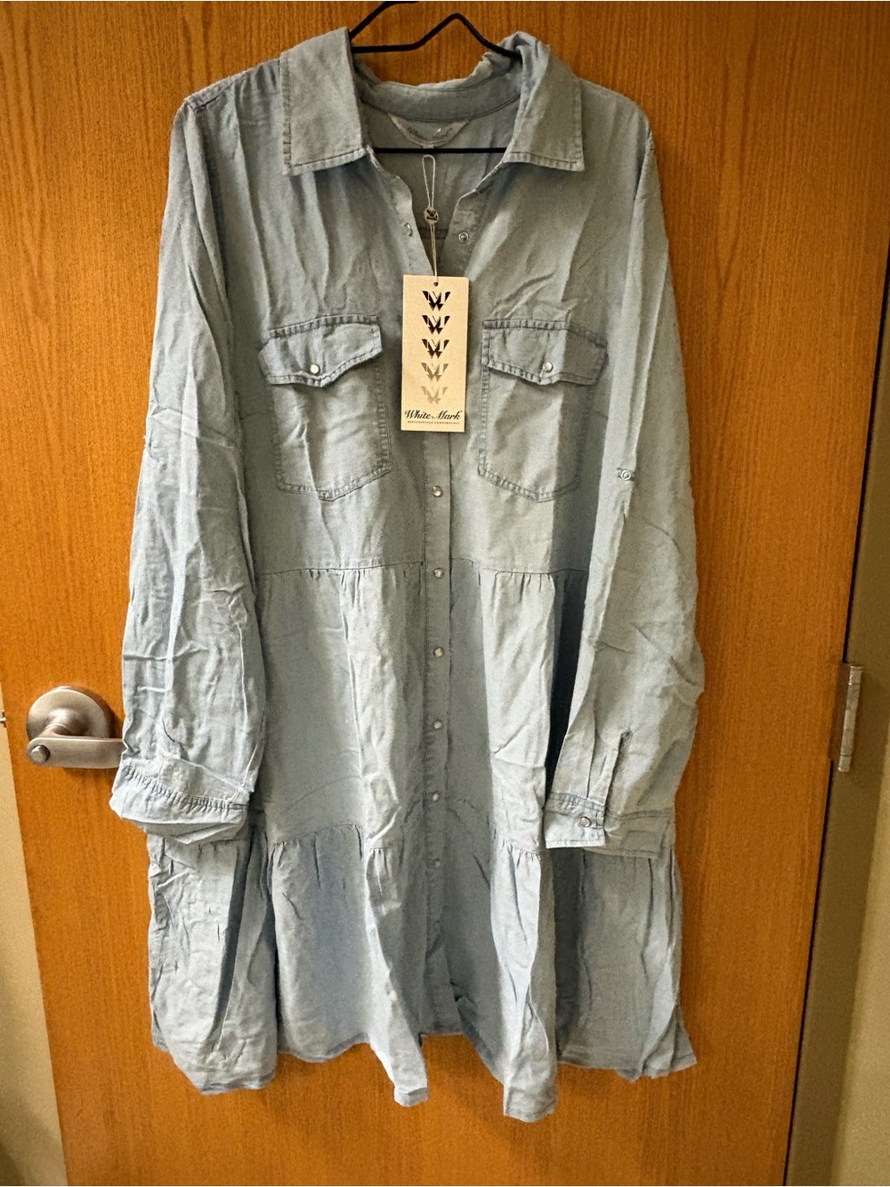 Blue CHAMBRAY DRESS